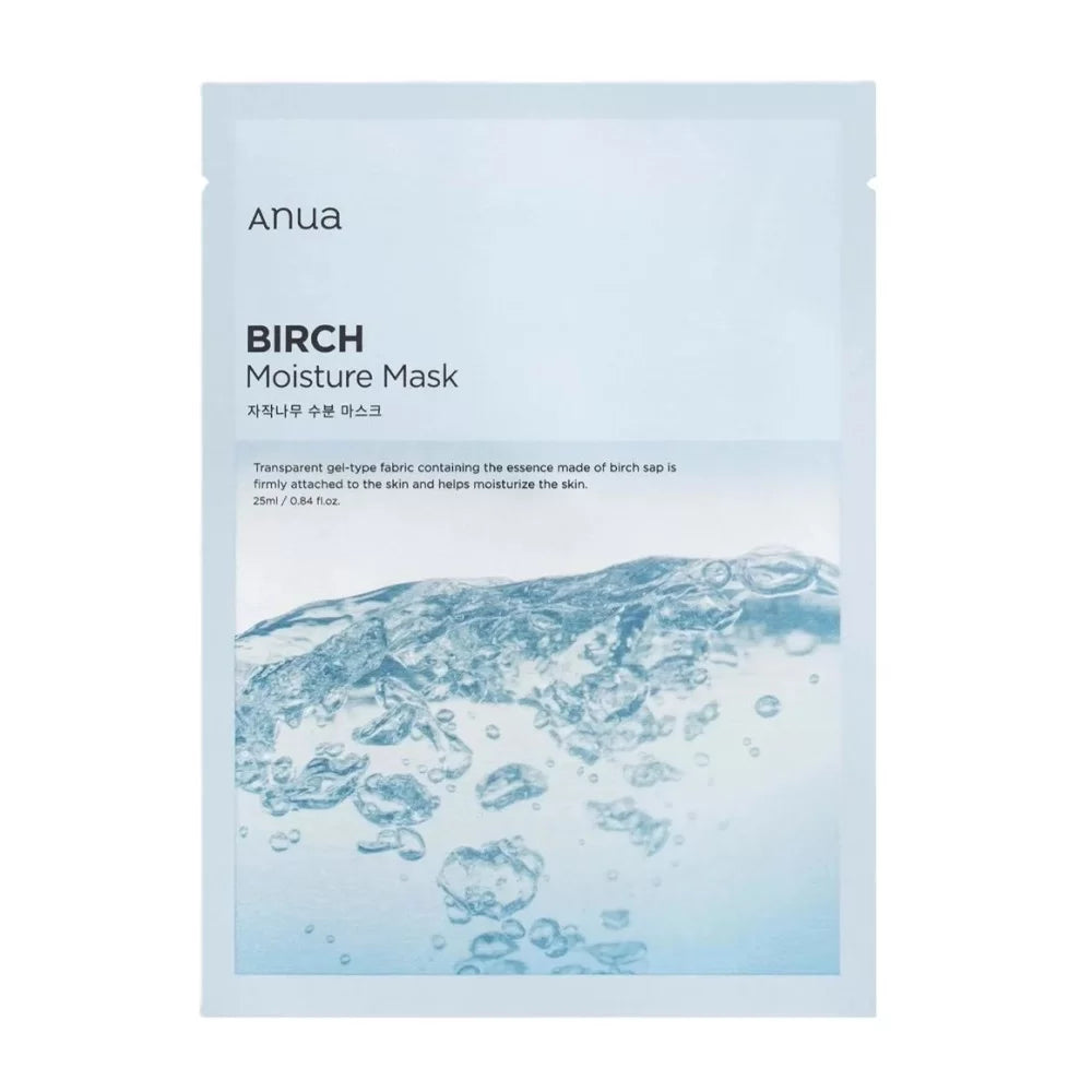 8809640731075 ANUA BIRCH MOISTURE SHEET MASK 25ml (1PC)