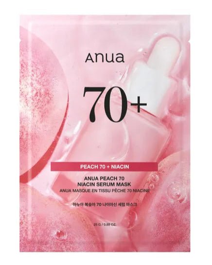 8809640734205 ANUA PEACH NIACIN SERUM MASK 25g (10PCS)