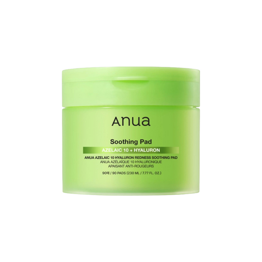 8809640738227 ANUA AZELAIC 10 HYALURON REDNESS SOOTHING PAD 230ml (90EA)