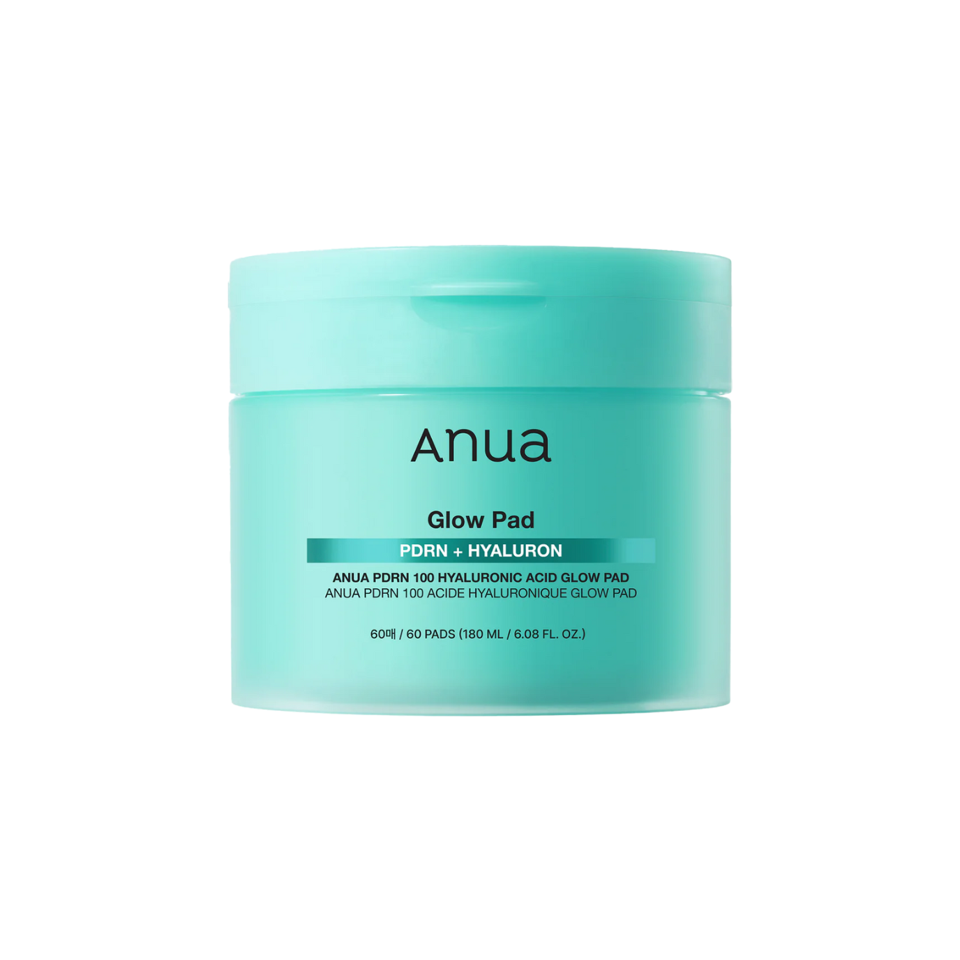 8809640738241 ANUA PDRN 100 HYALURONIC ACID GLOW PAD 180ml (60EA)
