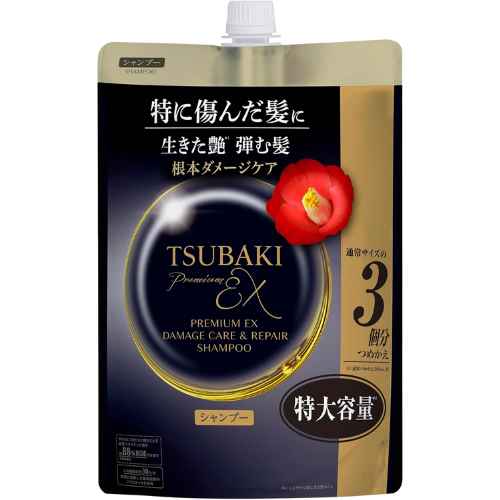 TSUBAKI Premium EX Damage Care & Repair Shampoo Refill 900ml