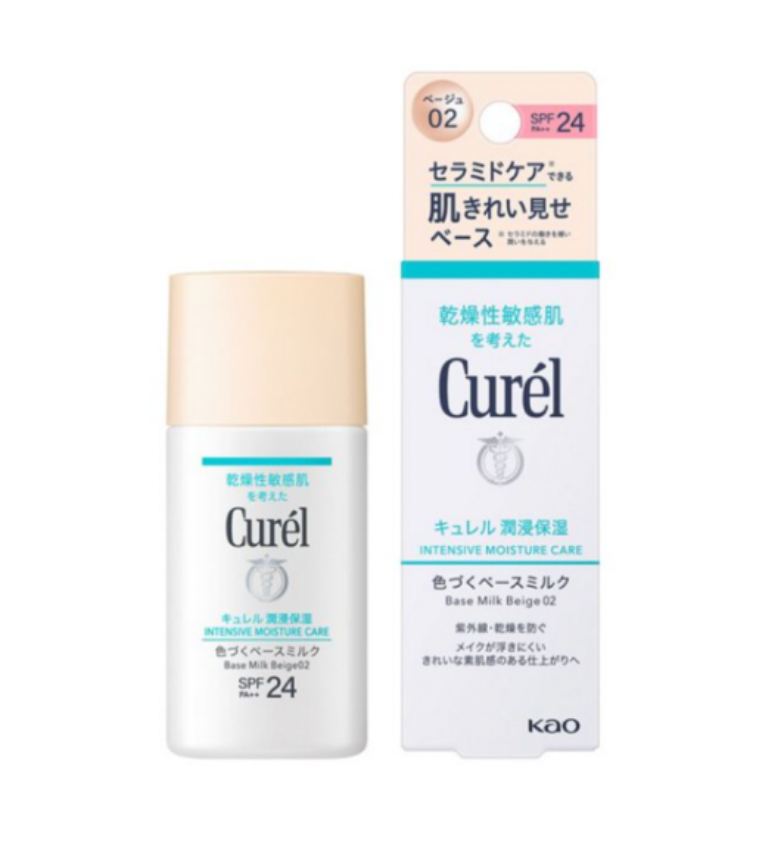 Curel Intensive Moisture Care Tinted Base Milk Beige 02 30ml