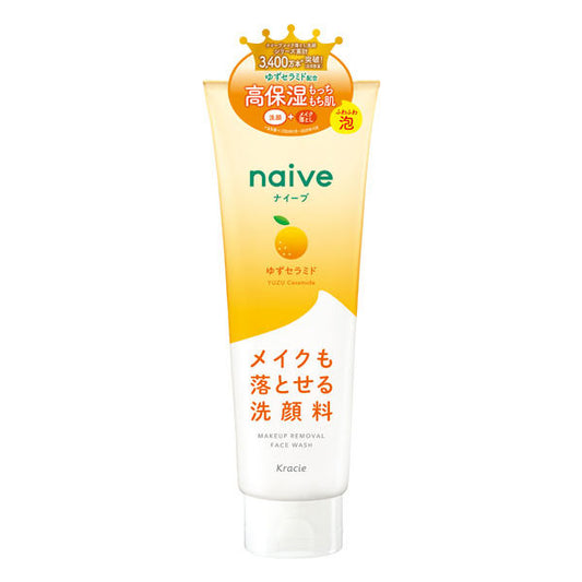 Naive Makeup Remover & Facial Cleansing Foam with Yuzu Ceramide 200g