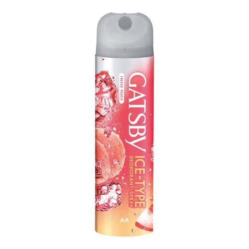GATSBY Ice Deodorant Spray Freeze Peach 135g