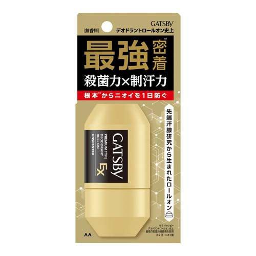 GATSBY EX Premium Deo Roll-On Unscented 60ml